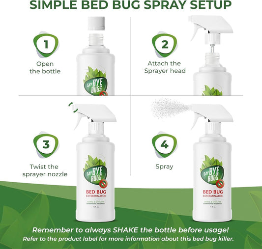 Say Bye Bye Bug - Spray (100ml Each) Buy 1 Get 1 Free