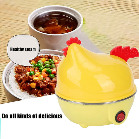 Electric Egg Boiler Chicken Shaped Egg Kettle Cooker (1 Pc)