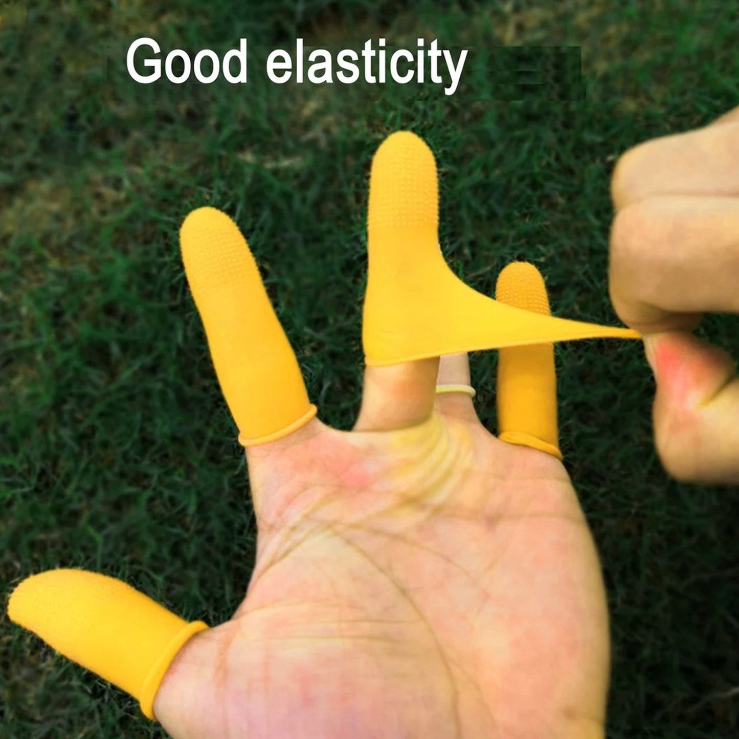 Finger Caps Silicone Finger Protectors Sleeves (Finger Cots 145 Pcs Set Approx)