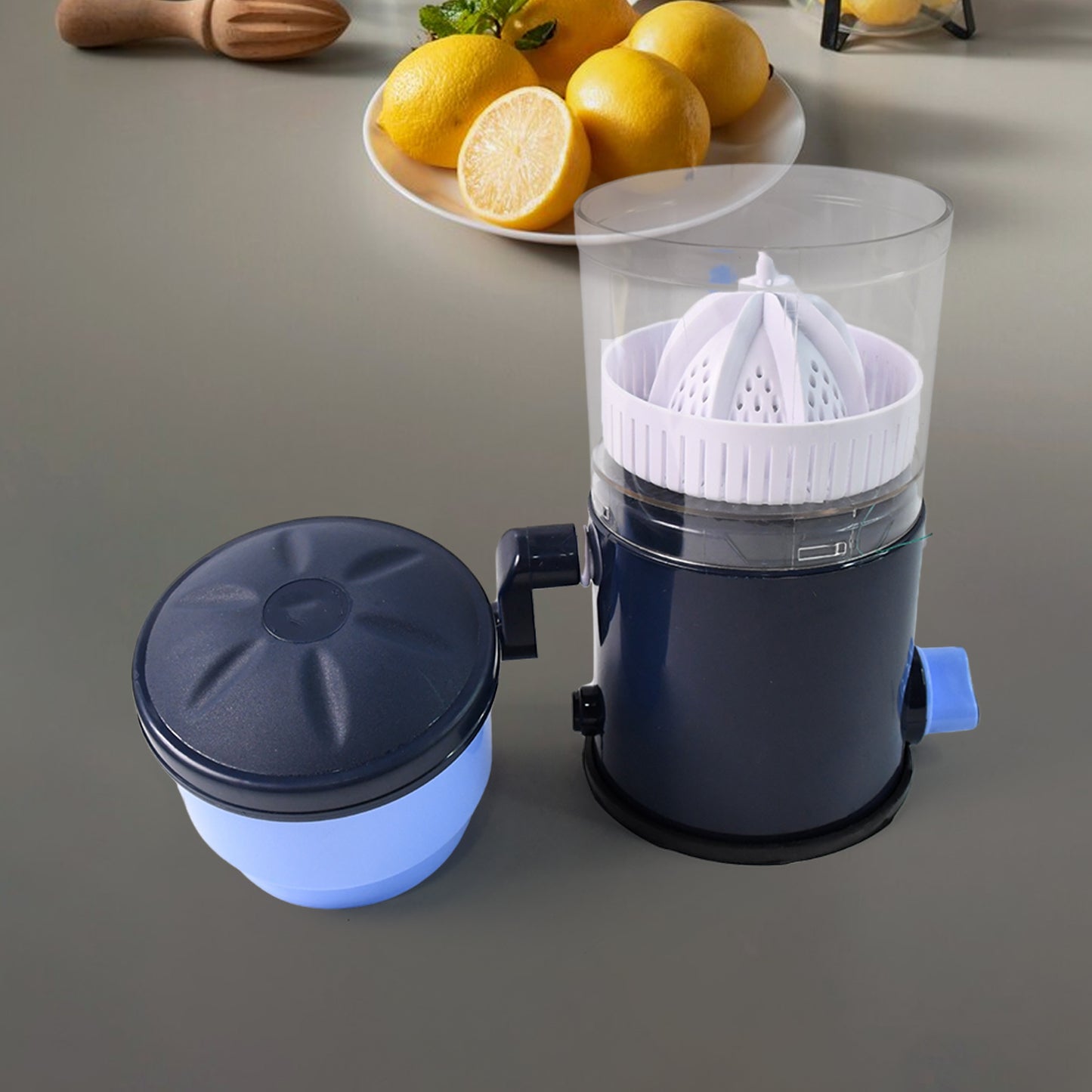Ritu Hand Operated Compact Manual Juicer (Multicolor 1 Pc)