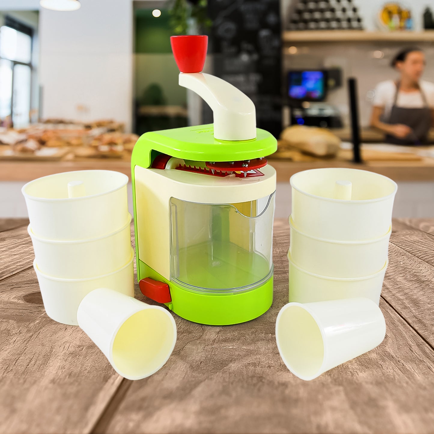 Ritu Multi-function Spiral Potato Twister Snack Maker Machine (1 Set)