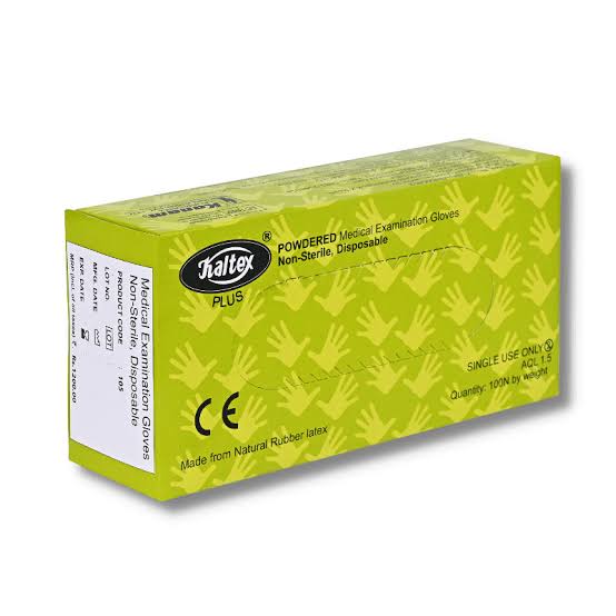 Latex Examination Gloves Powdered Non-Sterile