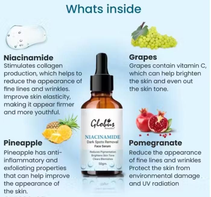 Globus Aniti Acne Herbal Face Serum  50 gm
