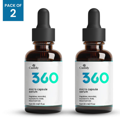 Cassidy 360 Micro Capsule Serum 60ml Pack of 2