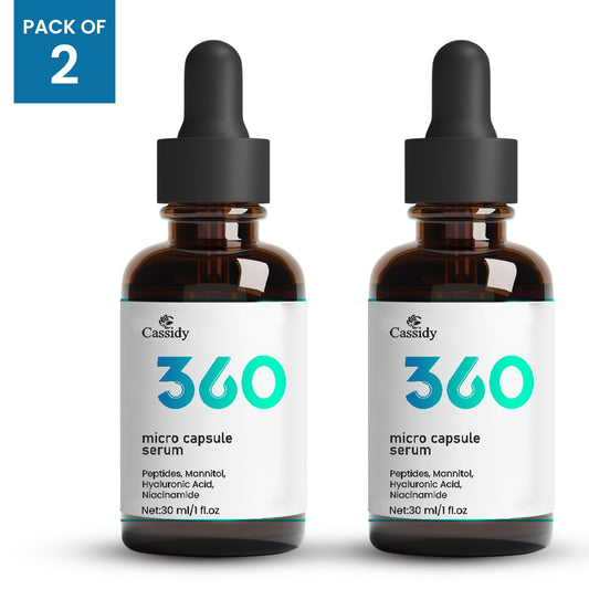 Cassidy 360 Micro Capsule Serum 60ml Pack of 2