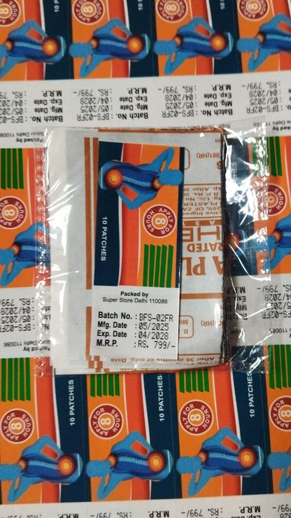 10 Pcs Herbal Self Heating Patches Mayufuzz