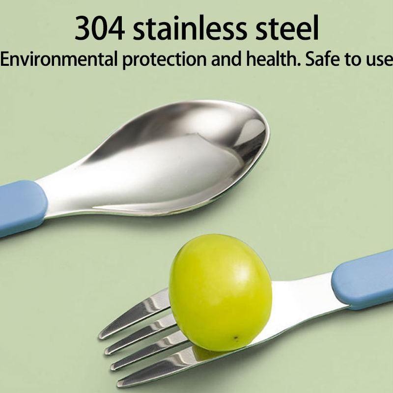 Outdoor Camping Set Portable Office Worker Chopsticks Spoon Two-Piece Set