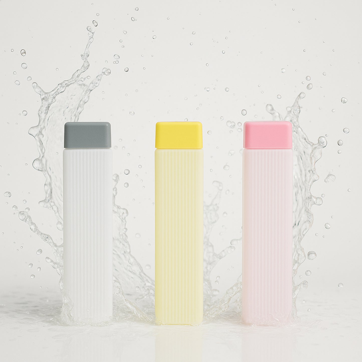 Bpa Plastic Leak proof Hydration Water Bottles (6 In 1)