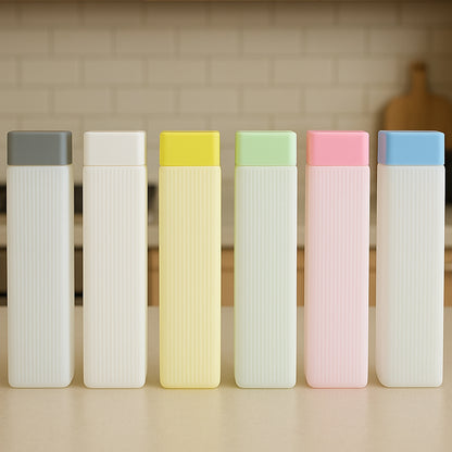 Bpa Plastic Leak proof Hydration Water Bottles (6 In 1)