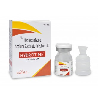 Hydrotime - 100Mg/Vial  (Hydrocortisone  Sodium Succinate injection)