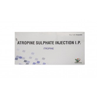 Itropine 1ml  100 Ampoules Pack 