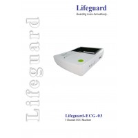 Lifeguard- ECG-03  Channel ECG Machine
